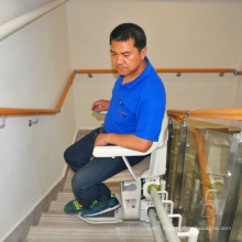 Curved Rail House use Stair Lift Design for the old and disabled